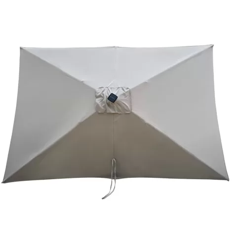 10 X 6.5t Rectangular Patio Solar Led Lighted Outdoor Umbrellas With Crank And Push Button Tilt For Garden Backyard Pool Swimming Pool 8