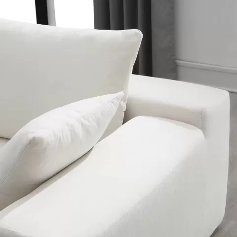 109*68" Modular Sectional Living Room Sofa Set, Modern Minimalist Style Couch, Upholstered Sleeper Sofa for Living Room, Bedroom, Salon