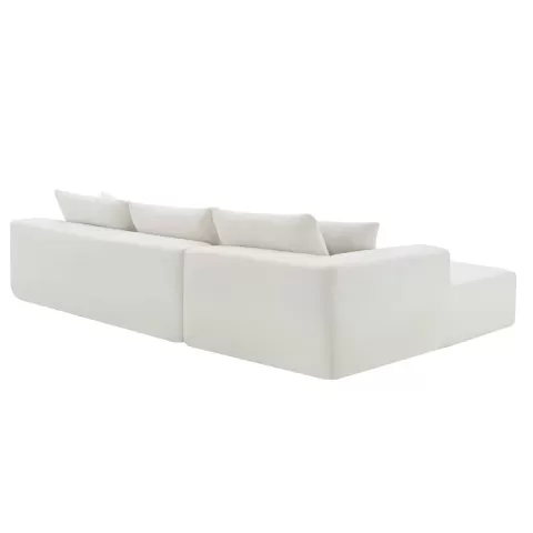 109*68" Modular Sectional Living Room Sofa Set, Modern Minimalist Style Couch, Upholstered Sleeper Sofa for Living Room, Bedroom, Salon