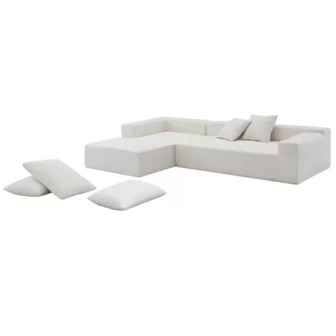 109*68" Modular Sectional Living Room Sofa Set, Modern Minimalist Style Couch, Upholstered Sleeper Sofa for Living Room, Bedroom, Salon