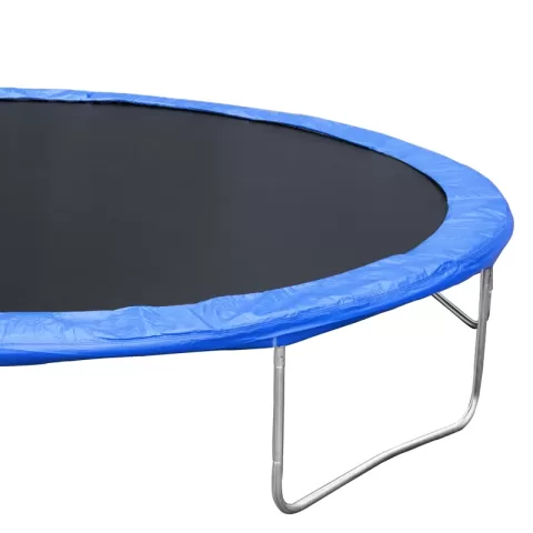 14ft Trampoline For Adults & Kids With Basketball Hoop, Outdoor Trampolines Wladder And Safety Enclosure Net For Kids And Adults 10