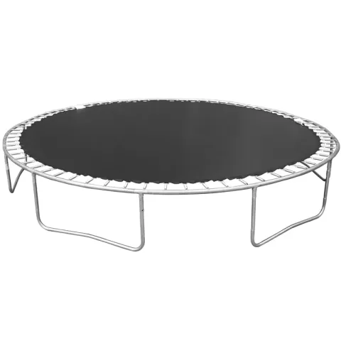 14ft Trampoline For Adults & Kids With Basketball Hoop, Outdoor Trampolines Wladder And Safety Enclosure Net For Kids And Adults 4