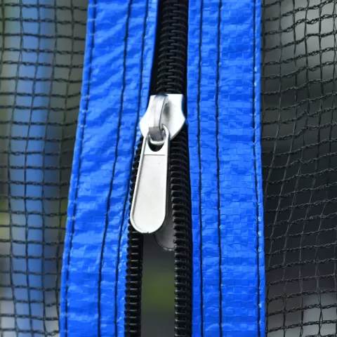14ft Trampoline For Adults & Kids With Basketball Hoop, Outdoor Trampolines Wladder And Safety Enclosure Net For Kids And Adults 5