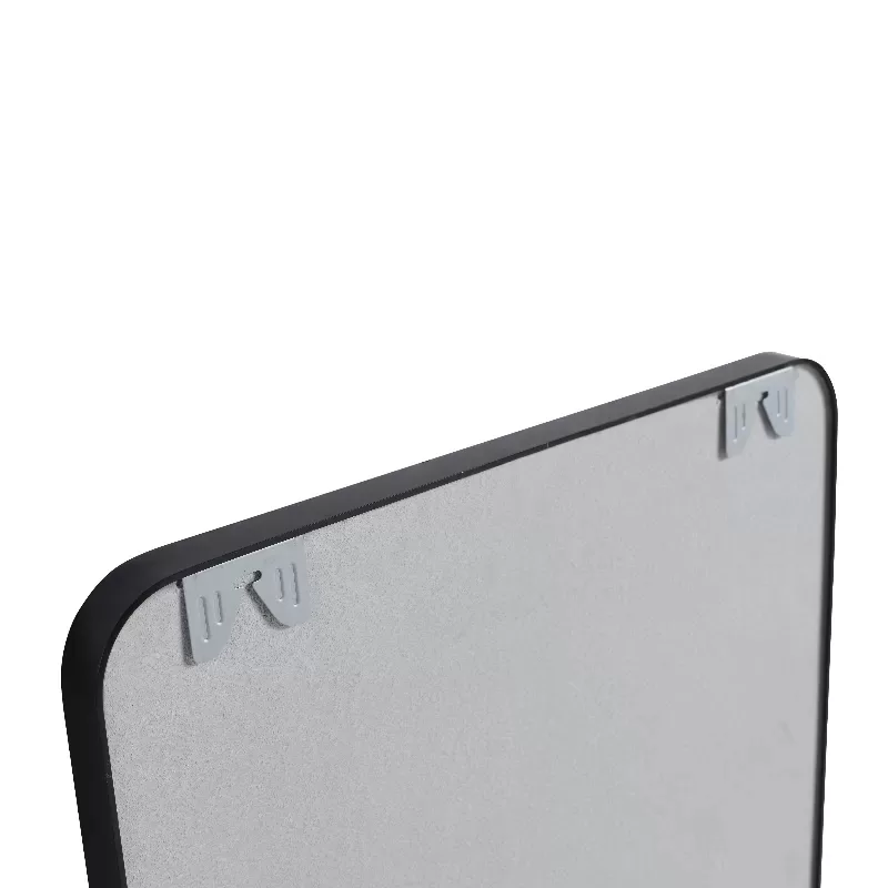 24 X 32 Inch Bathroom Mirror Black Aluminum Frame 4