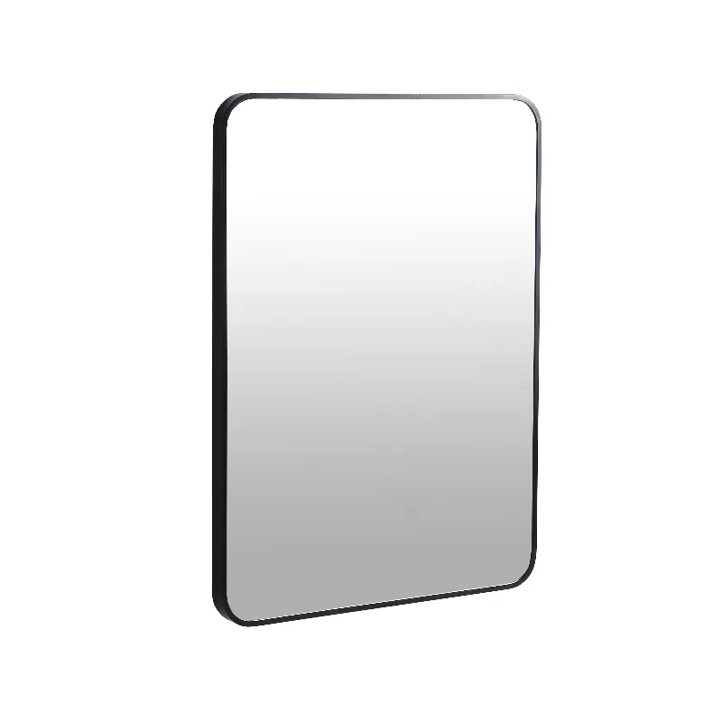 24 X 32 Inch Bathroom Mirror Black Aluminum Frame 6