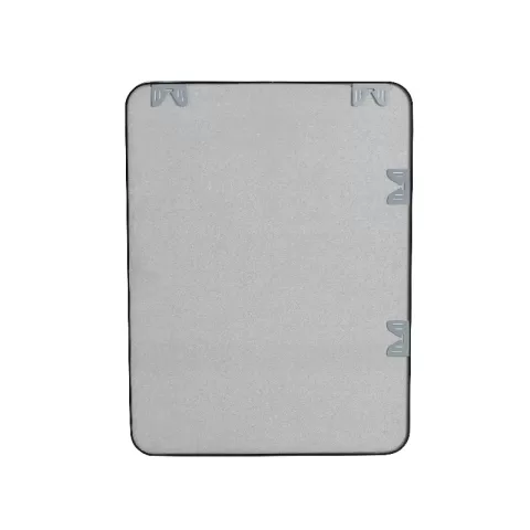 24 x 32 Inch Bathroom Mirror Black Aluminum Frame