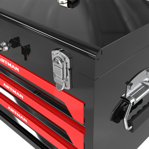 3 Drawers Tool Box With Tool Set 1