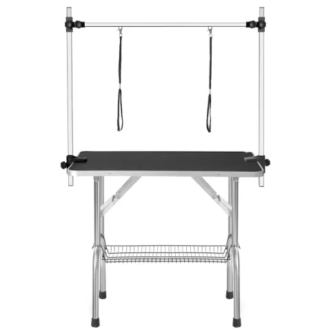 36 Professional Dog Pet Grooming Table Adjustable Heavy Duty Portable Warm & Noose & Mesh Tray 2
