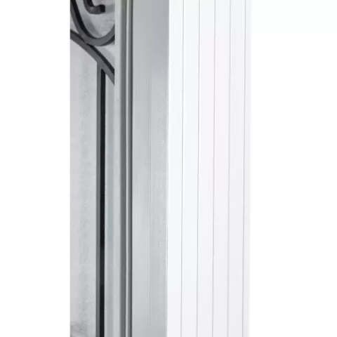 37.5inx81.5in Left Hand Inswing Wrought Iron Fiber Glass Prehung Entry Door 8