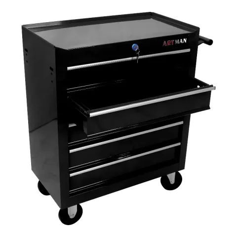 5 Drawers Multifunctional Tool Cart With Wheels 4