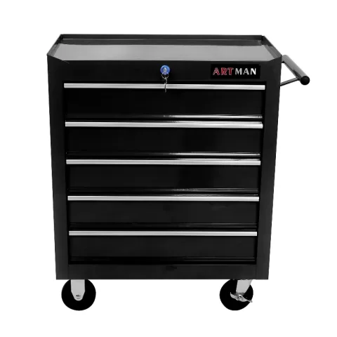 5 Drawers Multifunctional Tool Cart With Wheels 6