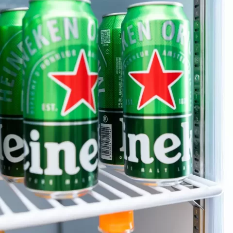 51 Glass Door Merchandiser Refrigerator Beverage Cooler With Swing Door 5