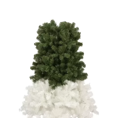 6ft Hinged Fir Artificial Fir Bent Top Christmas Tree, Xmas Tree Bendable Santa Hat Style Christmas Tree Holiday Decoration, 1250 Lush Branch Tips, 300 Led Lights X Mas 14