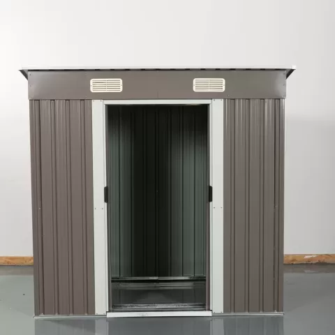 6ft X 4ft Outdoor Metal Storage Shed Outdoor Warehouse, Storage Room, Waste Tools And Furniture Storage Room, Chicken Coop, Duck Coop, Agricultural Tool Placement Space 3