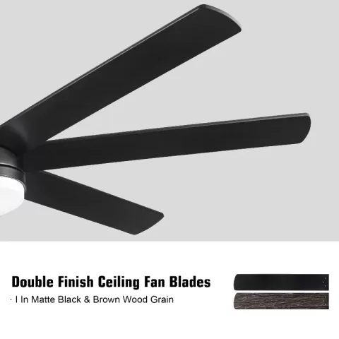 72 In Farmhouse Ceiling Fan With Plywood Blades For Dining Room 14