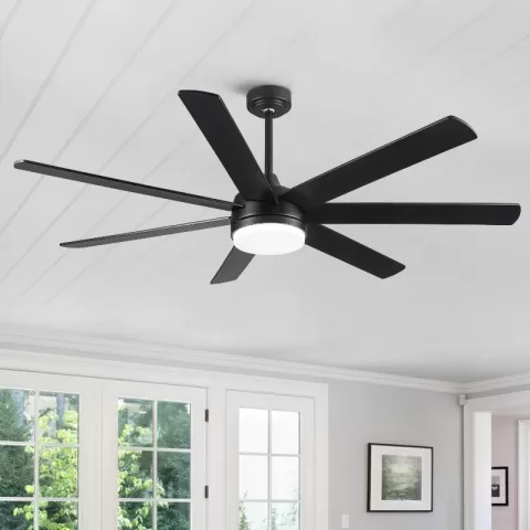 72 In Farmhouse Ceiling Fan With Plywood Blades For Dining Room 17