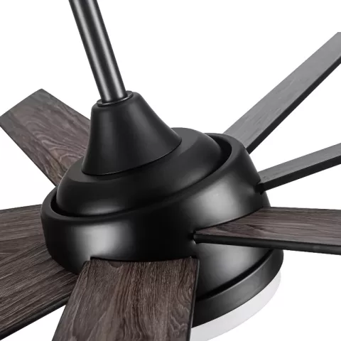 72 In Farmhouse Ceiling Fan With Plywood Blades For Dining Room 2