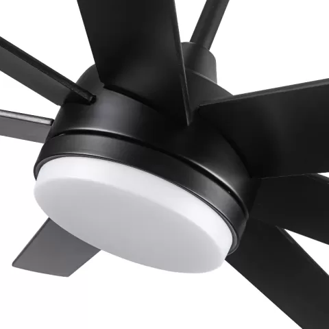 72 In Farmhouse Ceiling Fan With Plywood Blades For Dining Room 7