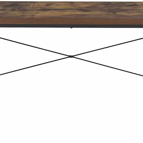 Bob Desk in Weathered Oak & Black