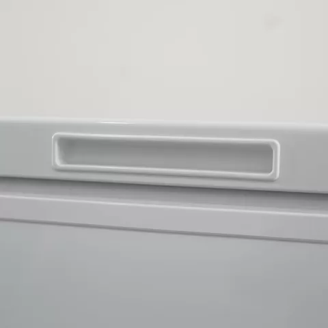 Chest Freezer 7.0 Cu.ft Solid Top Commercial Deep Chest Freezers With Lockable Stay Open Lid Painted For Back Of House Bulk Storage 9