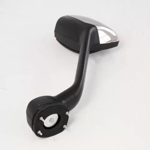 Chrome Hood Mirrors Pair For Kenworth T680 Peterbilt 579/587 W/Mounting Kit Left and Right Side