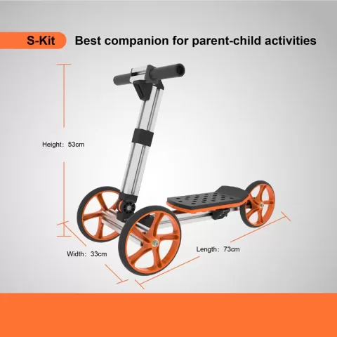 Constructible Kit 20 In 1 Kids Balance Bike No Pedals Toys For 1 To 4 Year Old Engineering Building Kit Kids Sitstand Scooter Most Popular S Kit (not Electric) 16