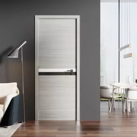 Door Frame + Door Casing Kit, Suitable 80"x24", 80"x28"... up to 84"x36" Size Door Slab, Interior Door Jamb Frame Set and Door trim Set, 4-9/16" Width