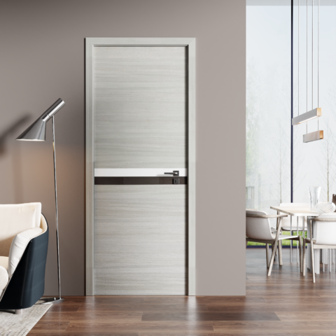 Door Frame Door Casing Kit, Suitable 80x24, 80x28.up To 84x36 Size Door Slab, Interior Door Jamb Frame Set And Door Trim Set, 4 916 Width, Simple And Stylish, Easy To Ins 15