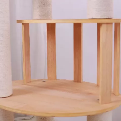 Elitecat Haven Premium Wooden Multi Level Cat Climber Cat Tower 38