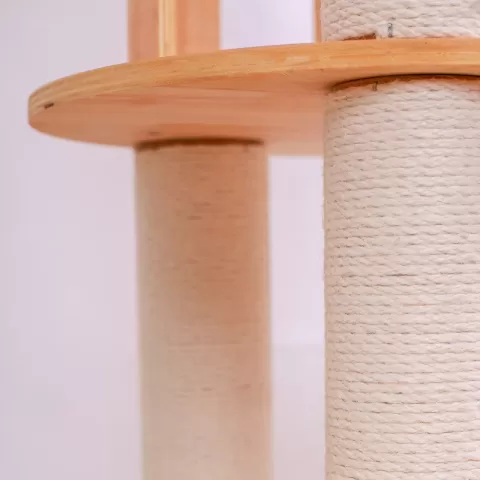 Elitecat Haven Premium Wooden Multi Level Cat Climber Cat Tower 7