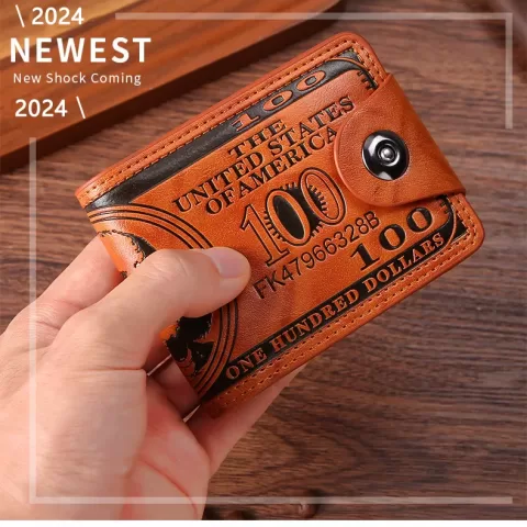Flnorw Men's Business Wallet Bank Card Credit Id Card Money Holder Pack Gift Box Mens Gift Slim Wallet Credit Card Holder Airtag&standard Use 12 Card 9