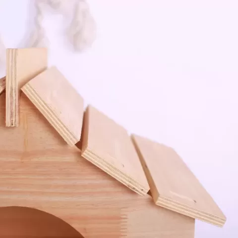 GalaxyCat Oasis - Premium Wooden Multi-Level Cat Climber with Space Capsule Cat Tower