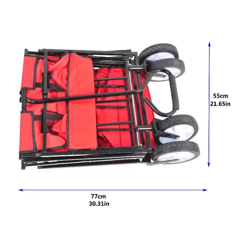 Garden Shopping Beach Cart Folding Wagon 15