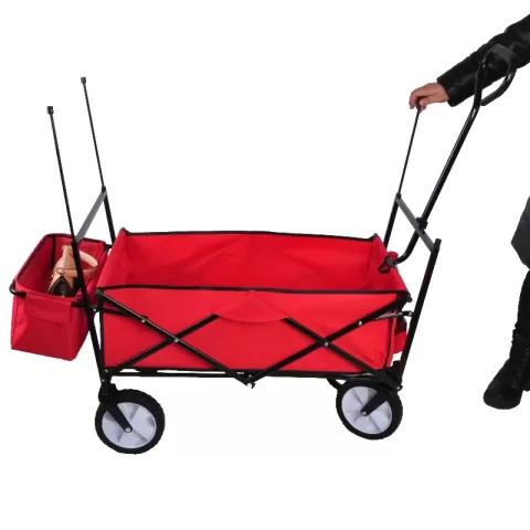 Garden Shopping Beach Cart Folding Wagon 17