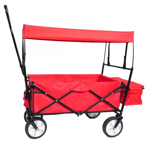 Garden Shopping Beach Cart Folding Wagon 2