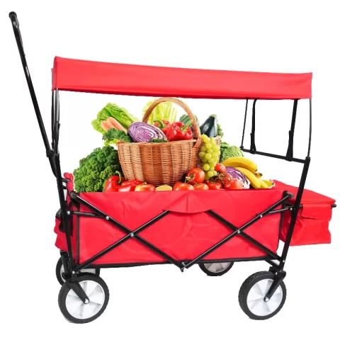 Garden Shopping Beach Cart Folding Wagon 24