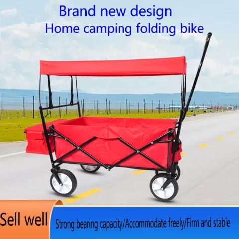 Garden Shopping Beach Cart Folding Wagon 27