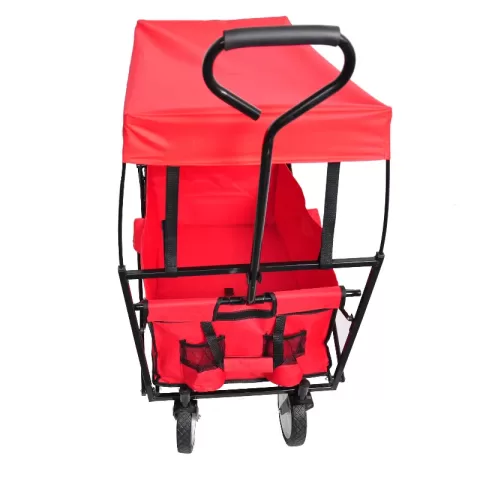 Garden Shopping Beach Cart Folding Wagon 4
