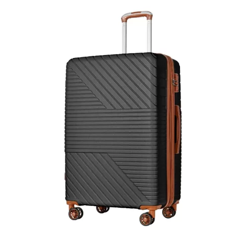Hardshell Luggage Sets 3 Piece Double Spinner 8 Wheels Suitcase With Tsa Lock Lightweight 20''24''28' 14