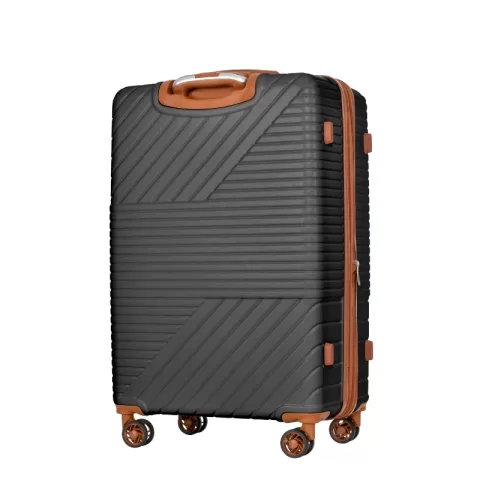 Hardshell Luggage Sets 3 Piece Double Spinner 8 Wheels Suitcase With Tsa Lock Lightweight 20''24''28' 5