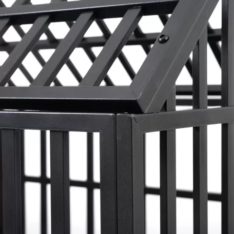 Heavy Duty Dog Cage Pet Crate With Roof 35