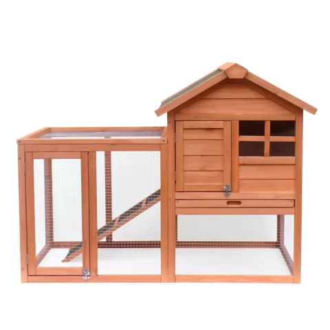 Hot Sale Easily Assembled Wooden Rabbit House Chicken Coop Kennels 3