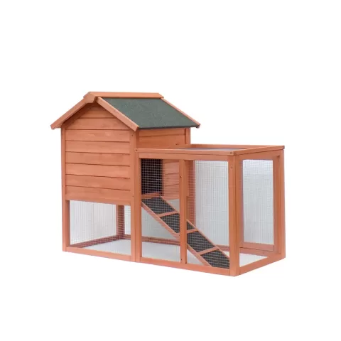 Hot Sale Easily Assembled Wooden Rabbit House Chicken Coop Kennels 9