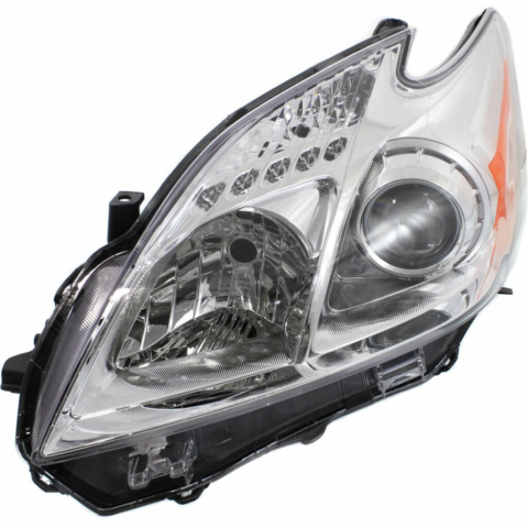 Leavan Headlight Headlamp Lh & Rh Pair Driver & Passenger Set Halogen For 2012 2015 Toyota Prius 10