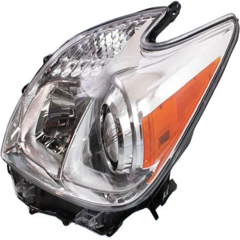 Leavan Headlight Headlamp Lh & Rh Pair Driver & Passenger Set Halogen For 2012 2015 Toyota Prius 3