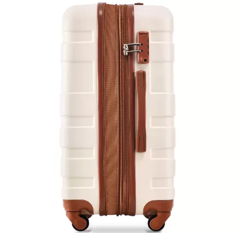 Luggage Sets New Model Expandable Abs Hardshell 3pcs Clearance Luggage Hardside Lightweight Durable Suitcase Sets Spinner Wheels Suitcase With Tsa Lock 20''24''28'' 5