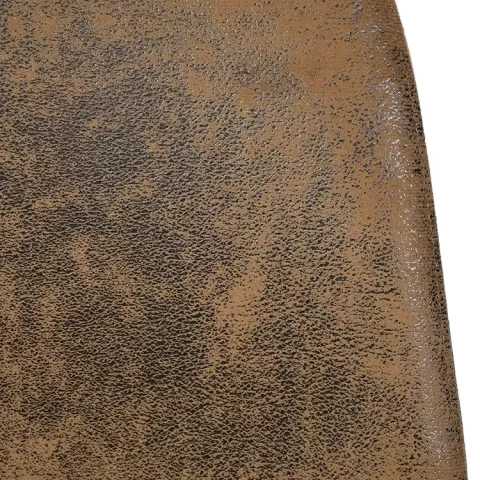 Set Of 4 Scandinavian Velvet Chairs Suede Brown 6