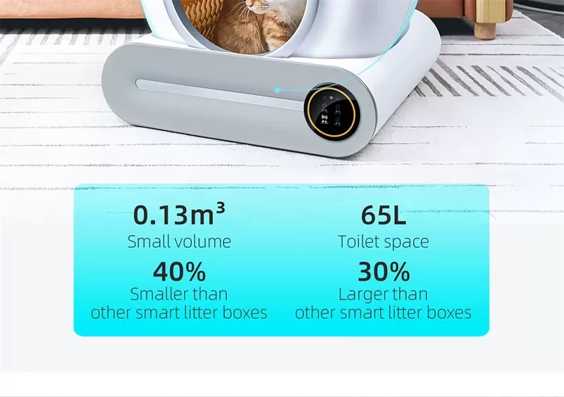 Smart Cat Litter Box Cat Litter Box Self Cleaning 19