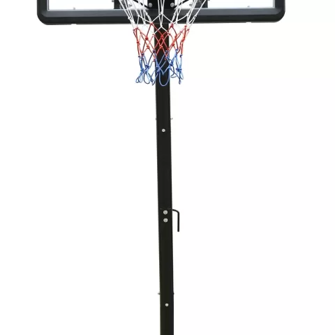 Use For Outdoor Height Adjustable 7.5 To 10ft Basketball Hoop 44 Inch Backboard Portable Basketball Goal System With Stable Base And Wheels 1