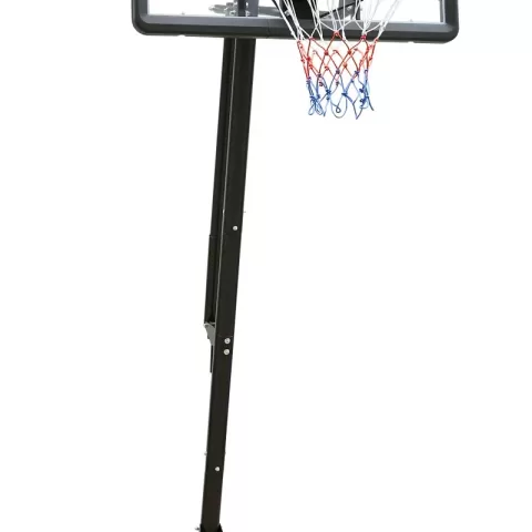 Use For Outdoor Height Adjustable 7.5 To 10ft Basketball Hoop 44 Inch Backboard Portable Basketball Goal System With Stable Base And Wheels 3